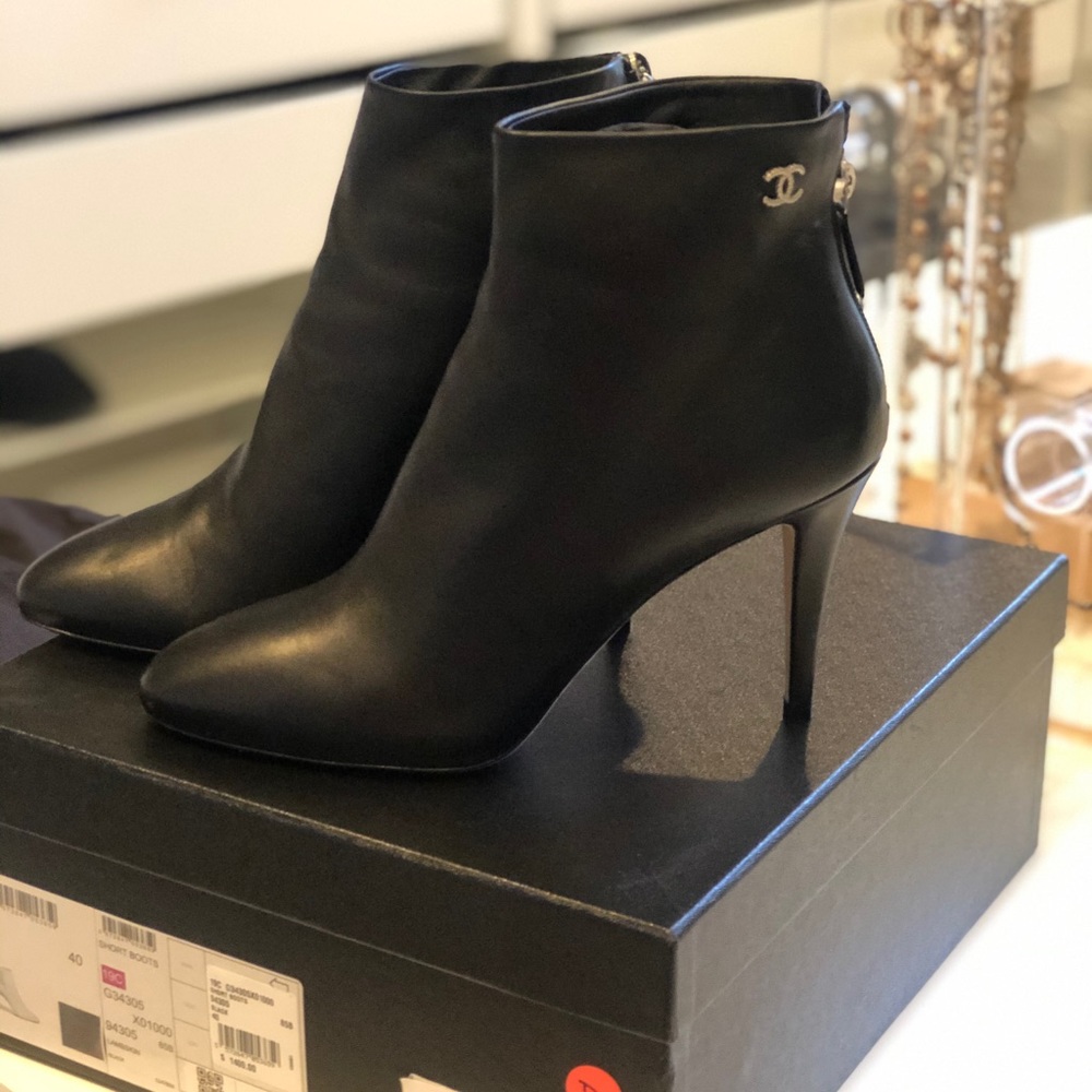Chanel Short Boots